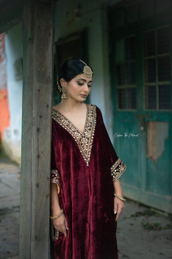 Scarlet Elegance Kaftan - Image 2